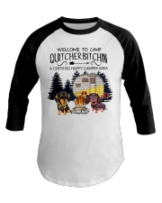 Welcome to Camp Quitcherbitchin VD14 Baseball Tee thumbnail