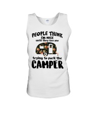 People Think I'm Nice Camping TN29 Unisex Tank thumbnail