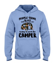People Think I'm Nice Camping TN29 Hooded Sweatshirt thumbnail