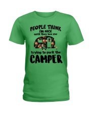 People Think I'm Nice Camping TN29 Ladies T-Shirt thumbnail