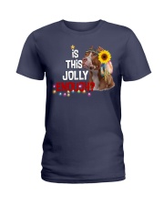 Is this jolly enough Pitbull lover VD14 Ladies T-Shirt thumbnail