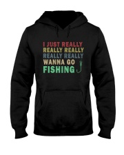 Wanna go fishing QQ26 Hooded Sweatshirt thumbnail