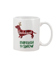 Dachshund Through The Snow HT10 Mug thumbnail
