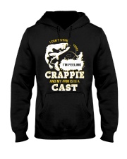 I can't work today my arm is in a cast NO96 Hooded Sweatshirt thumbnail