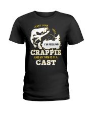 I can't work today my arm is in a cast NO96 Ladies T-Shirt thumbnail