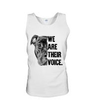 We are their voice TM99 Unisex Tank thumbnail