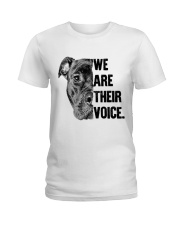 We are their voice TM99 Ladies T-Shirt thumbnail
