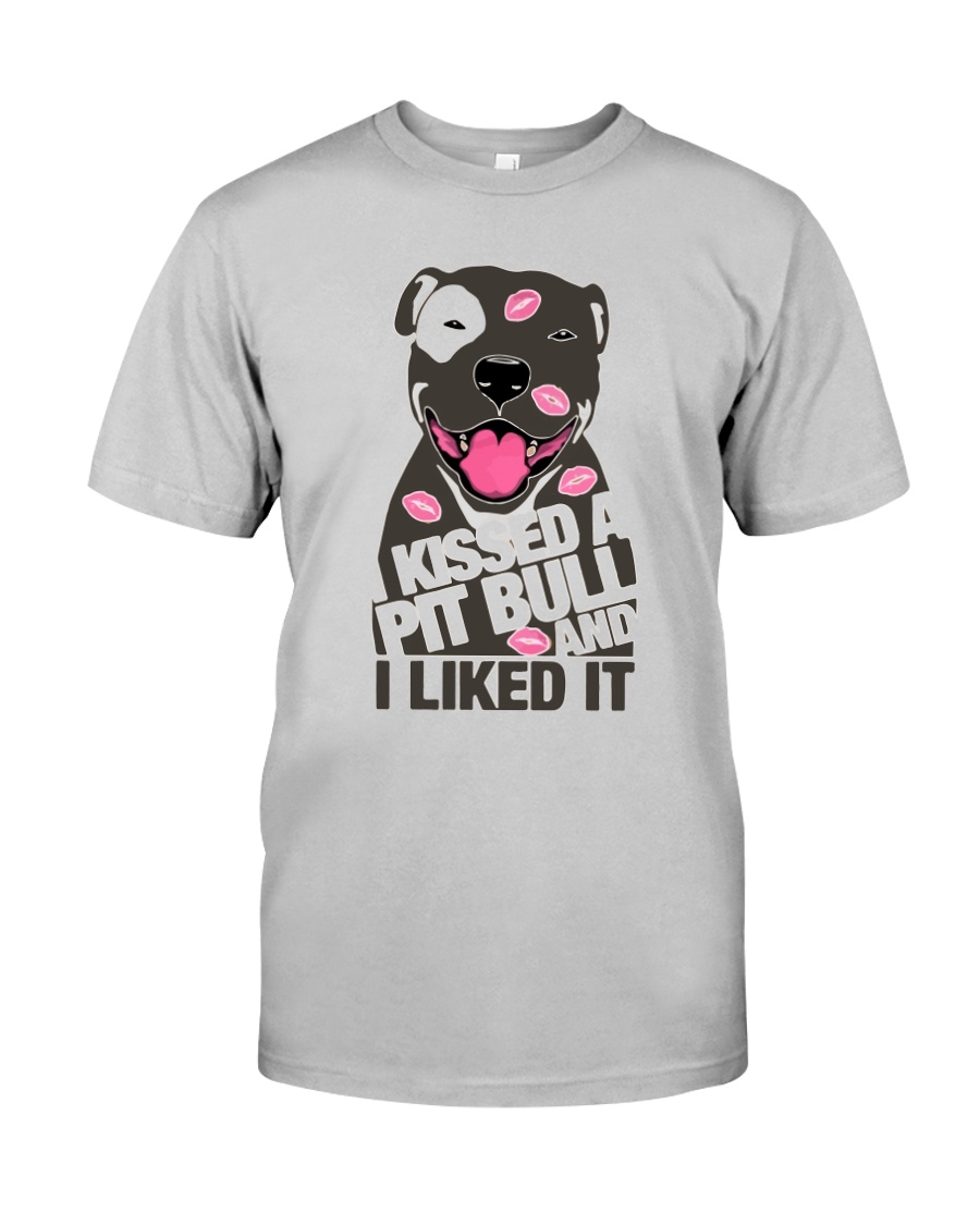 Kiss a pitbull TM99 Classic T-Shirt