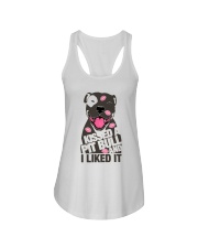 Kiss a pitbull TM99 Ladies Flowy Tank thumbnail