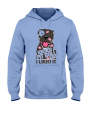 Kiss a pitbull TM99 Hooded Sweatshirt thumbnail