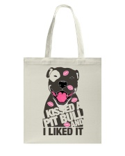 Kiss a pitbull TM99 Tote Bag thumbnail