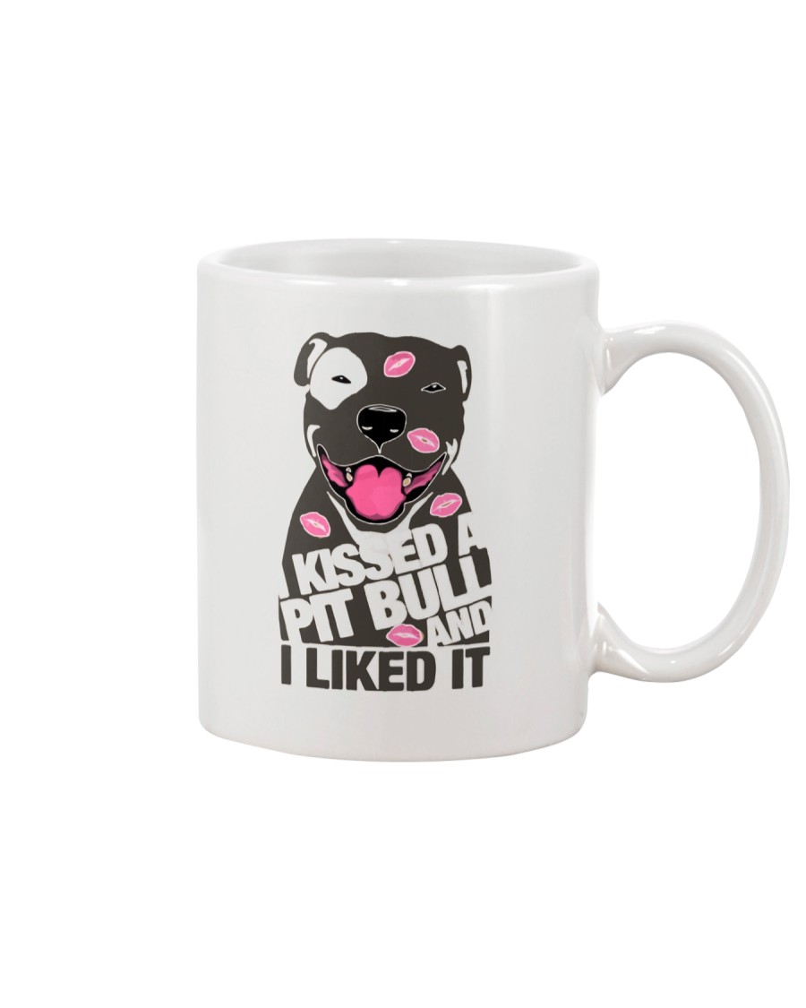 Kiss a pitbull TM99 Mug