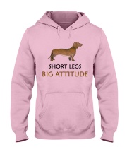 Short Legs Big Attitude AQ55 Hooded Sweatshirt front