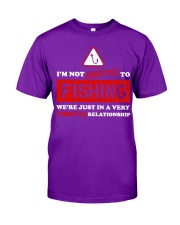 I'm Not Addicted to Fishing LA03 Classic T-Shirt front
