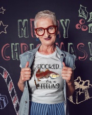 Hooked On A Feeling HT10 Ladies T-Shirt lifestyle-holiday-crewneck-front-3