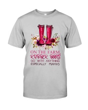 Rubber Boots Go With Anything AY81 Classic T-Shirt front
