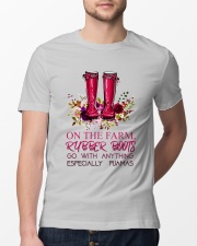 Rubber Boots Go With Anything AY81 Classic T-Shirt lifestyle-mens-crewneck-front-13