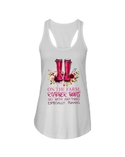 Rubber Boots Go With Anything AY81 Ladies Flowy Tank thumbnail