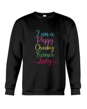 I am a piggy cheeky farmer lady-QT00 Crewneck Sweatshirt thumbnail