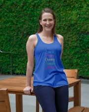 I am a piggy cheeky farmer lady-QT00 Ladies Flowy Tank lifestyle-bellaflowy-tank-front-1
