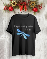 Whisper words of wisdom let it be QQ26 Classic T-Shirt lifestyle-holiday-crewneck-front-2