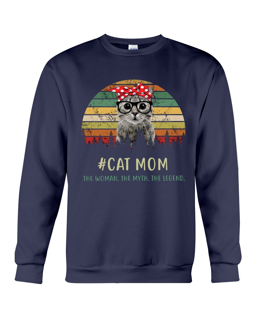 Cat Mom TM99 Crewneck Sweatshirt