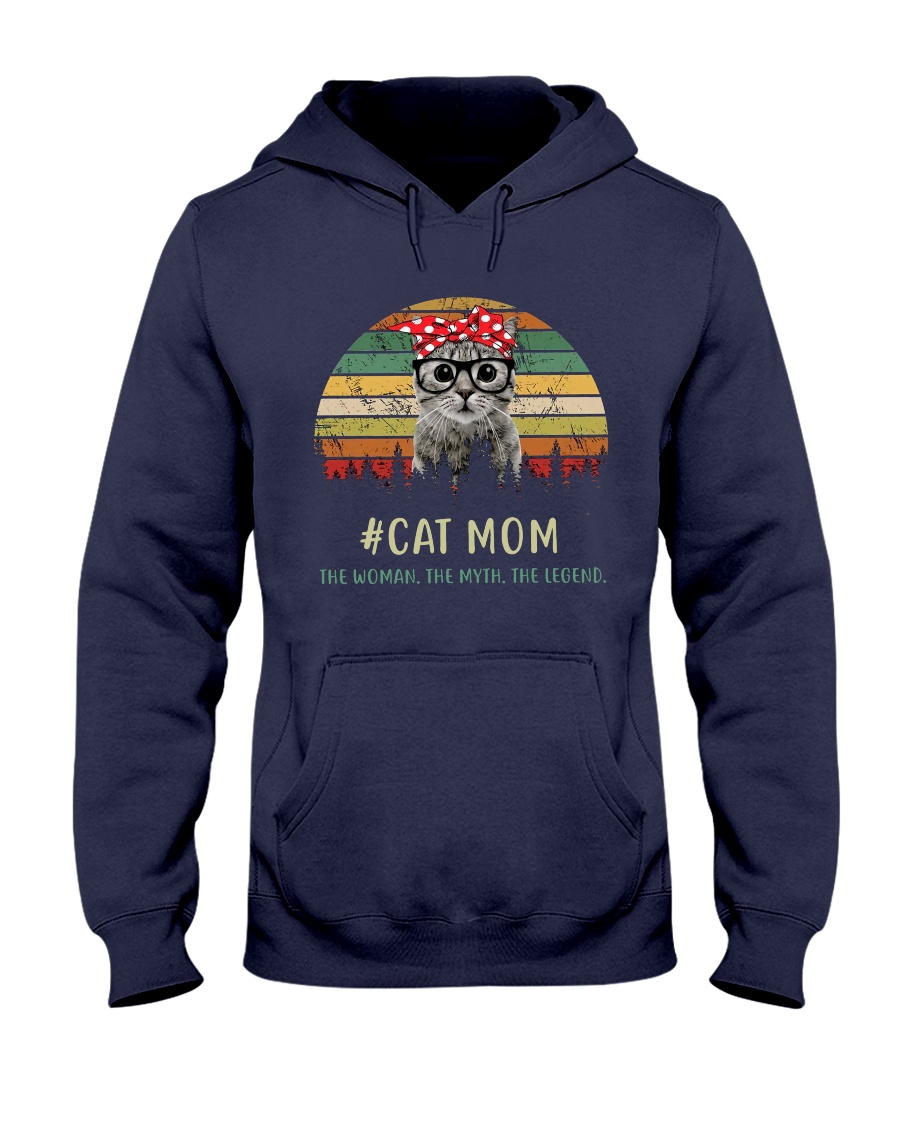 Cat Mom TM99 Hooded Sweatshirt