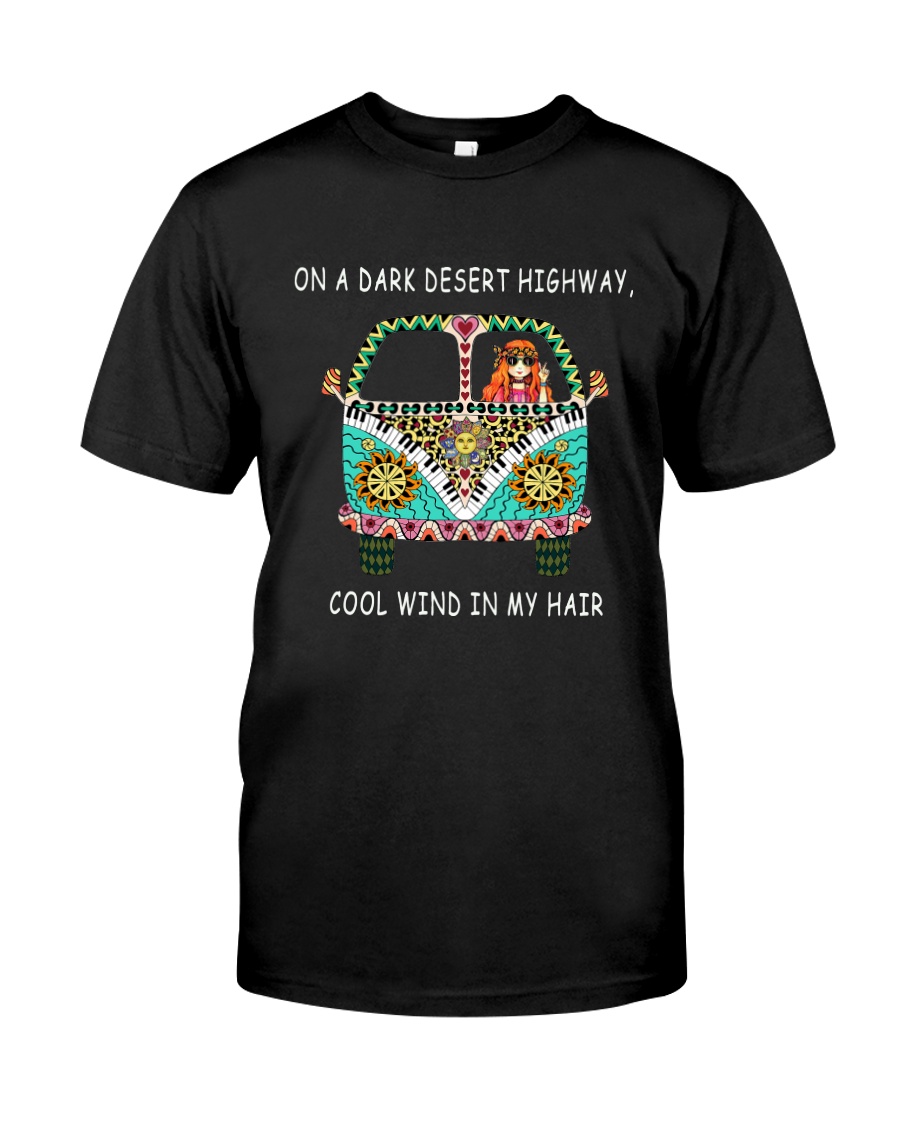 On a dark desert highway QQ26 Classic T-Shirt