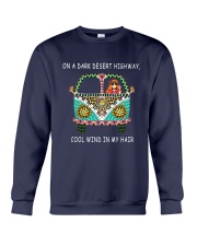 On a dark desert highway QQ26 Crewneck Sweatshirt thumbnail