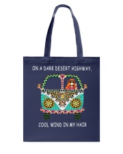 On a dark desert highway QQ26 Tote Bag thumbnail
