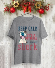 Keep Calm It's A Pitbull HT10 Classic T-Shirt lifestyle-holiday-crewneck-front-2