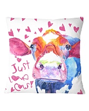 Just Love Cow All Over Tshirt AY81 Square Pillowcase thumbnail