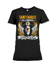 Saint Charles Illinois Premium Fit Ladies Tee thumbnail