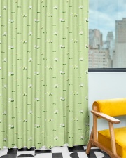 Wild Flower and Green Grass Pattern Window Curtain - Blackout aos-window-curtains-blackout-50x84-lifestyle-front-01
