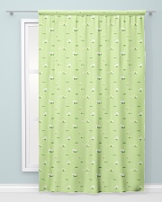 Wild Flower and Green Grass Pattern Window Curtain - Blackout aos-window-curtains-blackout-50x84-lifestyle-front-04