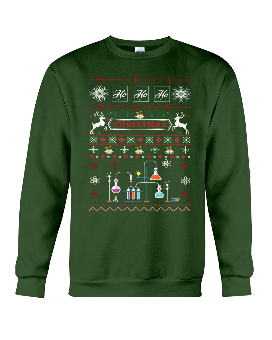 Chemist Ugly Sweater Crewneck Sweatshirt