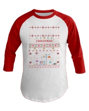 Chemist Ugly Sweater Baseball Tee thumbnail