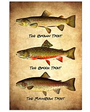 Trout Poster - Fish Print 11x17 Poster front