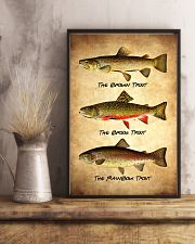 Trout Poster - Fish Print 11x17 Poster lifestyle-poster-3
