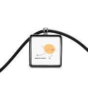 I believe i can fly Cord Rectangle Necklace thumbnail