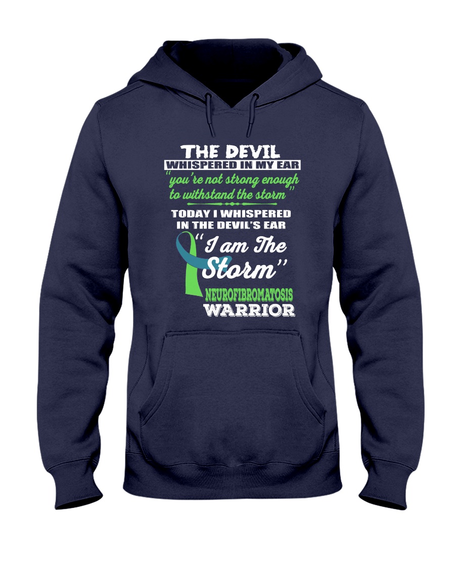 Neurofibromatosis Warrior Hooded Sweatshirt