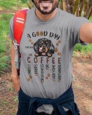 Dachshund Classic T-Shirt custom-t-shirts-classic-lifestyle-front-384