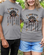 Dachshund Classic T-Shirt custom-t-shirts-classic-lifestyle-front-389