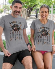 Dachshund Classic T-Shirt custom-t-shirts-classic-lifestyle-front-412