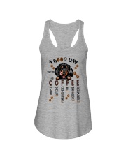 Dachshund Ladies Flowy Tank tile