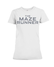 the maze runner cast book Shirt Premium Fit Ladies Tee tile