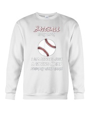 baseball is my life Crewneck Sweatshirt tile