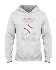 baseball is my life Hooded Sweatshirt tile