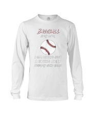 baseball is my life Long Sleeve Tee tile