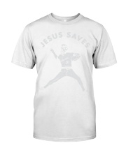 baseball jesus save Classic T-Shirt tile